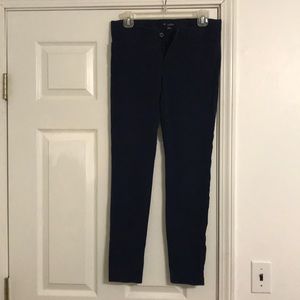 Gap navy cropped pant